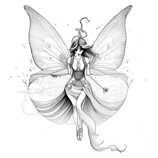 Flying Woman Fairy