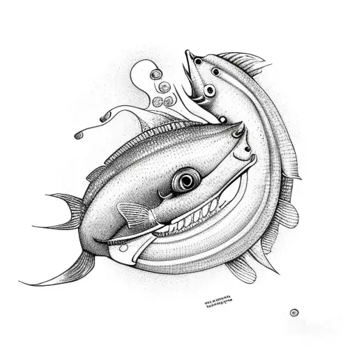 Fish Pedaling Bicycle