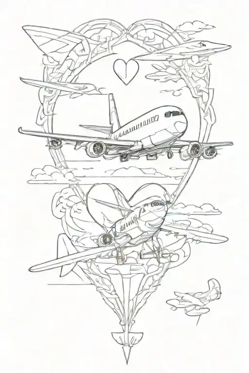 Heart And Airplane