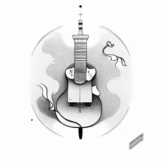 Guitar With Surrealism