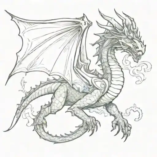 Dragon Flying