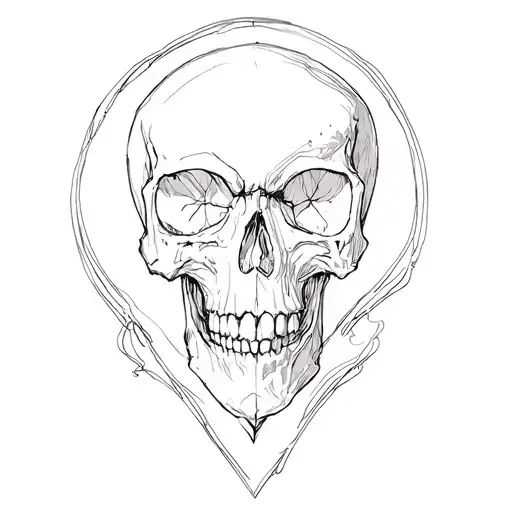 Skull Dark Depression