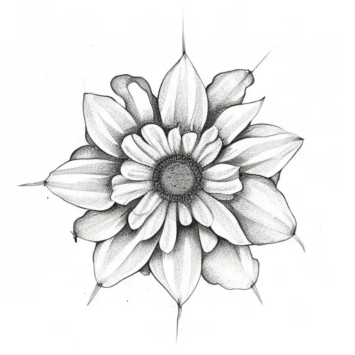 Flower With The Word Ok