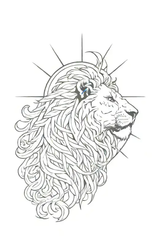 Lion And Sun