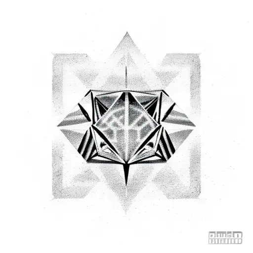 Diamond Symbol With Dirtbike