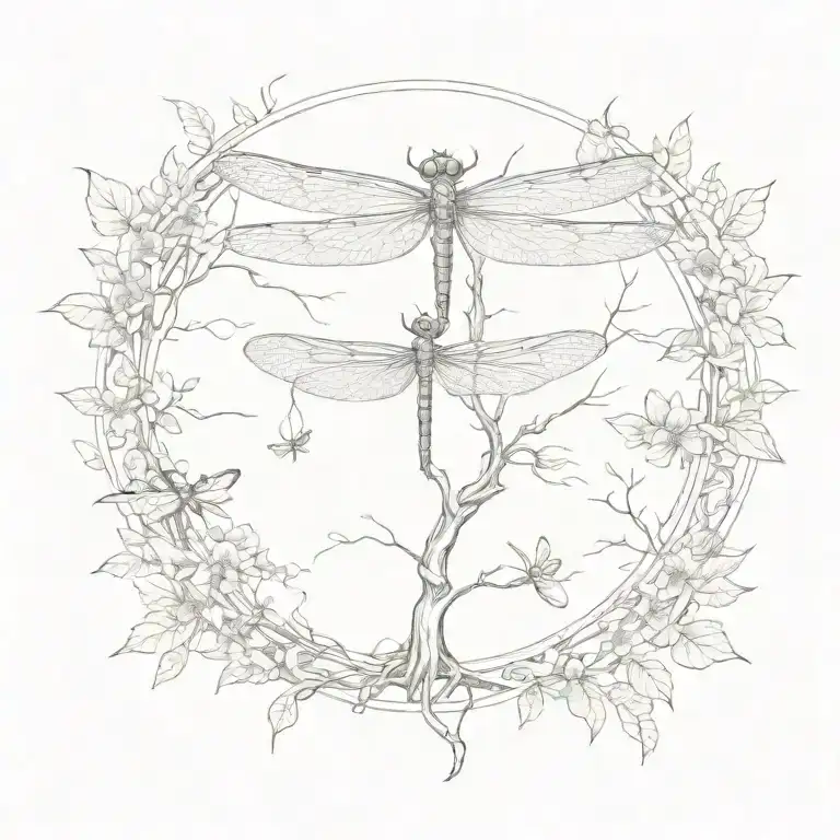 Dragonfly Tree Of Life