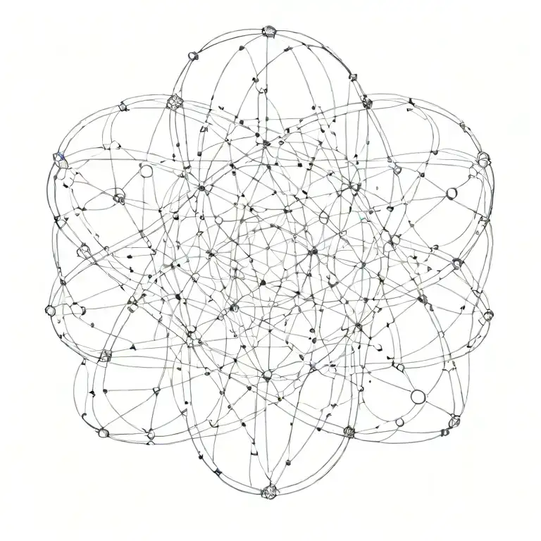 Neural Network Connections Intertwined Throughout Meditate Dna