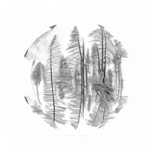 Nature Landscape With Reflection