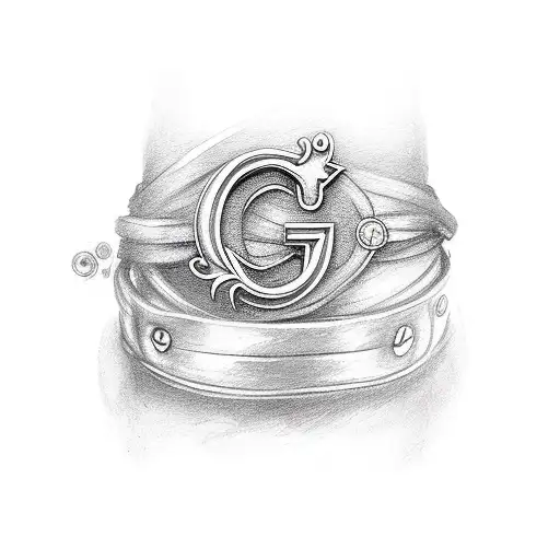 Bracelet With Letter G And A