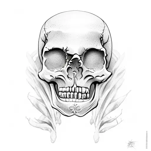 Skeleton Digging Grave Guitar