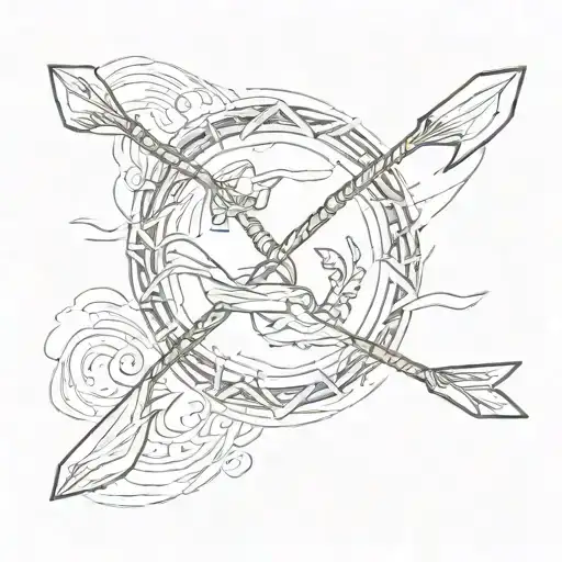 Rowing Friendship Symbol