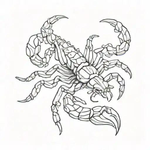 Scorpion Drawing