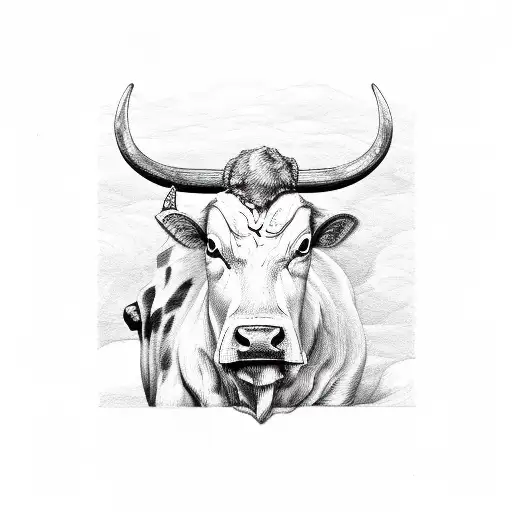 Jupiter Sitting On A Cow