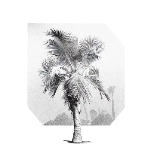 Horseracing Palm Tree