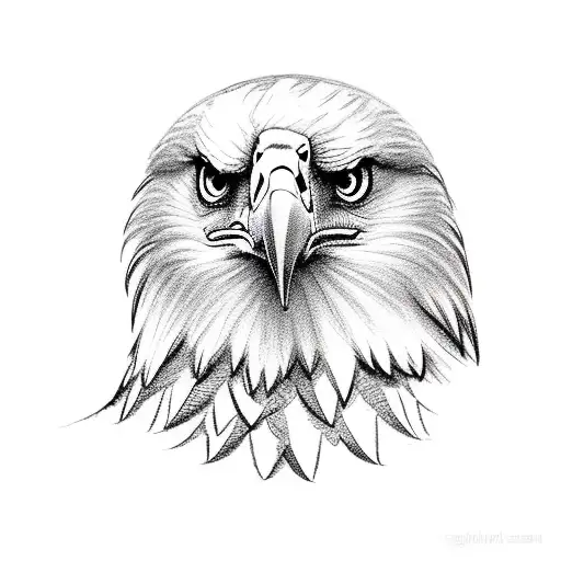 Eagle Looking Right At Me Menacingly