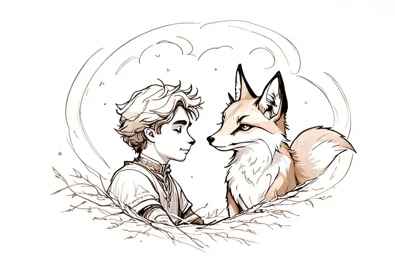The Little Prince And The Fox