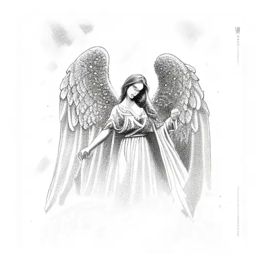 Angel Gambling With Money