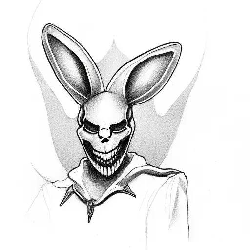 Playboy Bunny Logo Ghost Grim Reaper