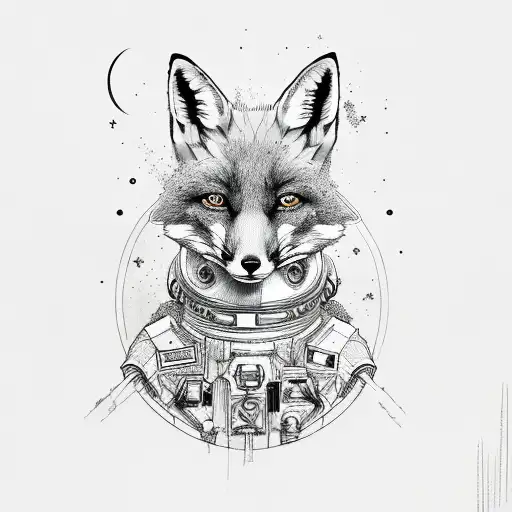 A Fox With Some Space Content