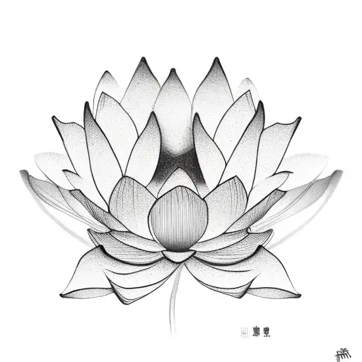 Lotus Flower With 7