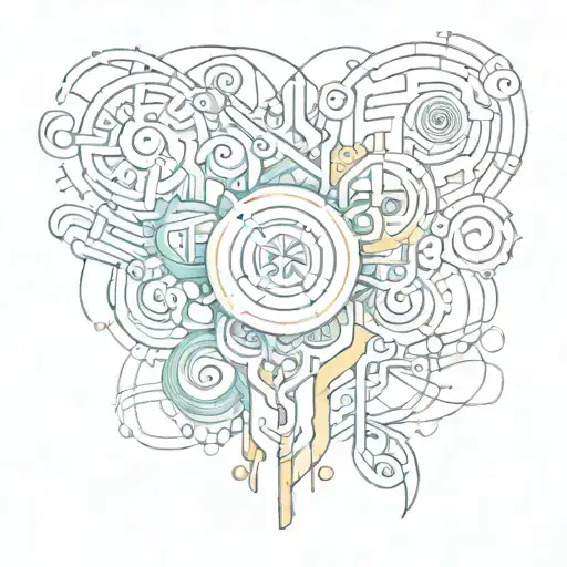 An Abstract Design Inspired By The Patterns And Colors Of Ak Rk's Hobbies