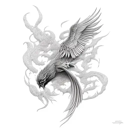 Phoenix Representing New Life