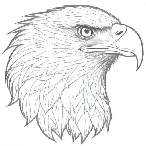 Bald Eagle Head