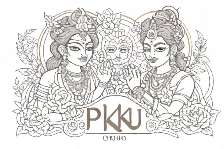 Piku And Krishna Name And Date 18 08 2022 Forever