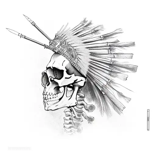 Full Skeleton War Bonnet