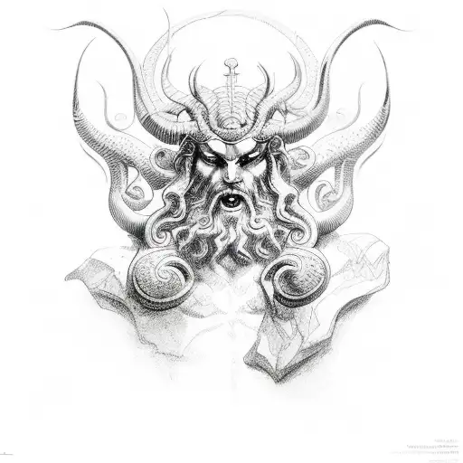 Greek Demon God
