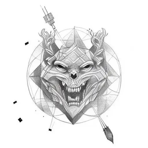 Small Lines Art Tattoo For A Guy Who You Love But He Doesn't Love You Back