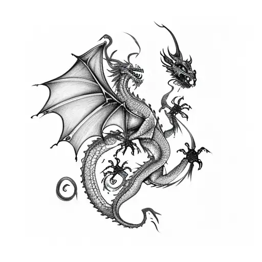 Dragon Out Of A Book