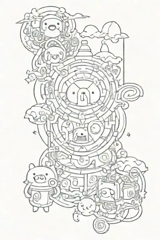 Adventure Time Cartoon