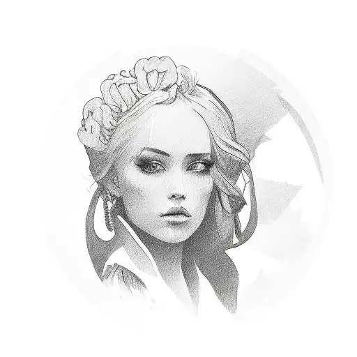 Lady Silhouette Money