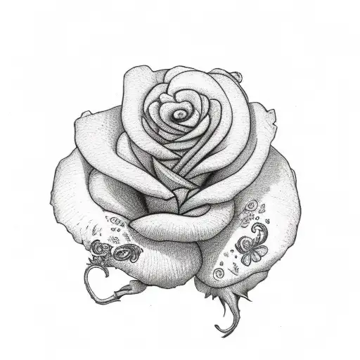 Matty Healy Thistle Rose Shamrock