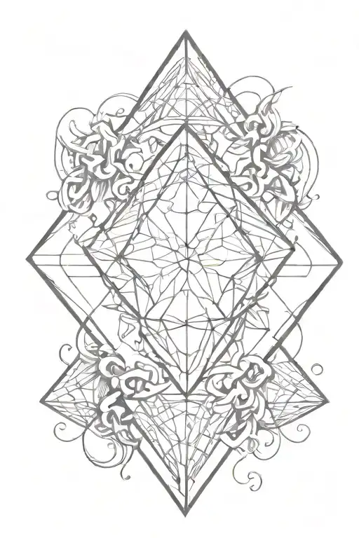 Infinity Diamond Surrounded