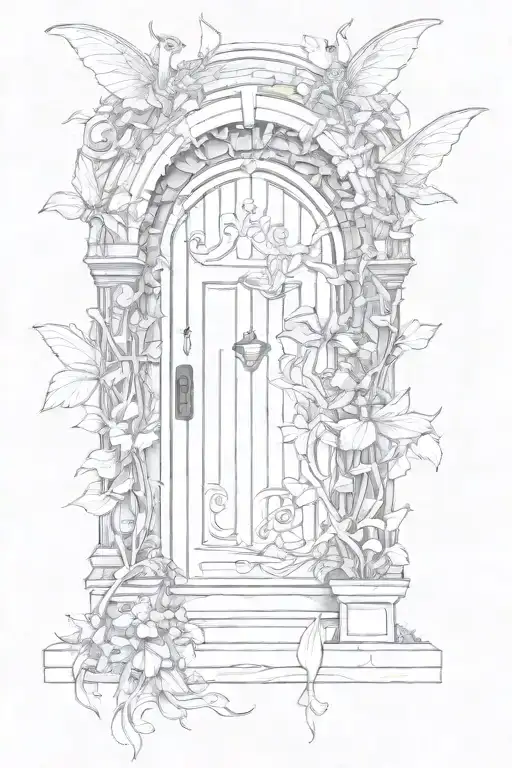 Fairy And Fairy Door