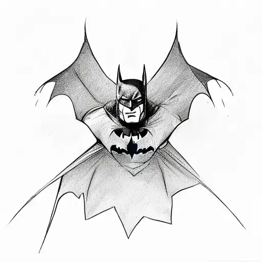 Batman Riding A Bird