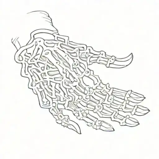 Skeleton Hand