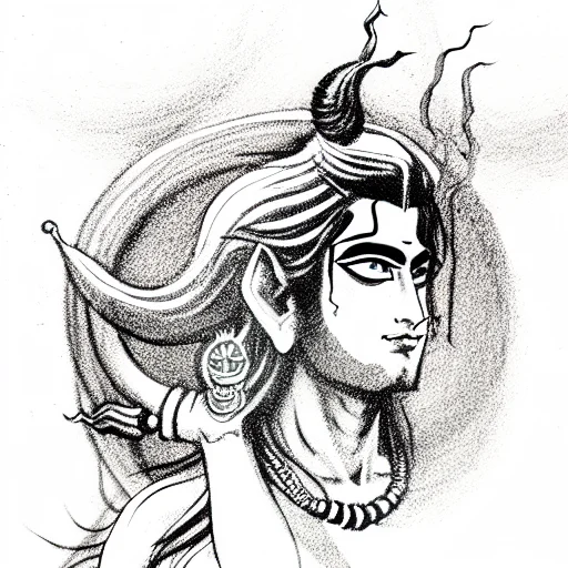 Lord Shiva Portrait