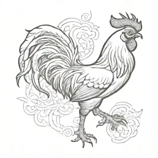 Black Rooster