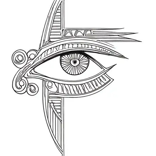 Egyptian Eye Of Horus