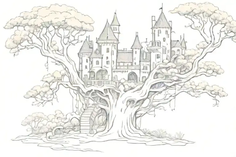 Poison Tree Growing Around Lil Peeps Castle Surrounded