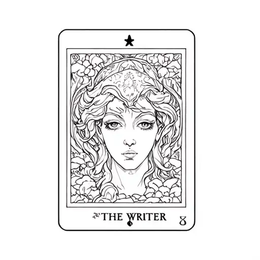Tarot Card Which Is The Writer