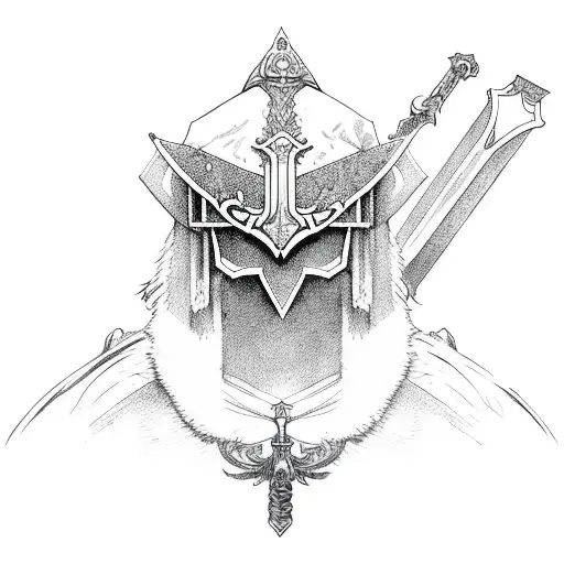 Bluepee With Master Sword