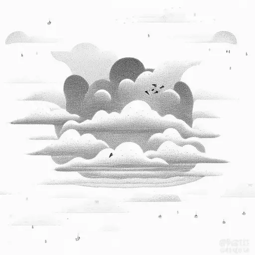 Rod Wave Lyrics From His Song Long Journey With Clouds Surrounding Them And A Bright Light