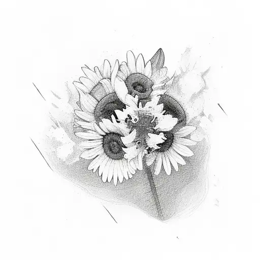 Colorful Flowers Representing Children