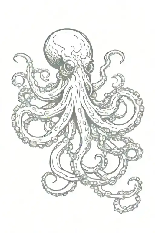 Octopus And Chain