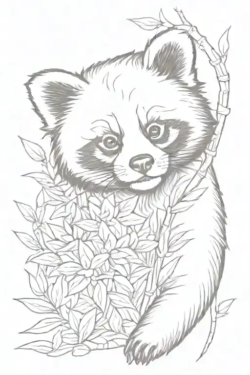 Red Panda Bamboo