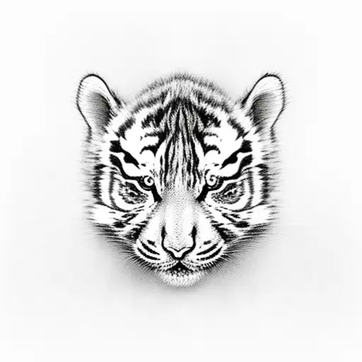 Baby Tiger With Magic